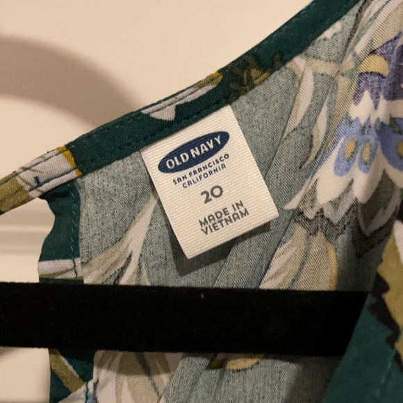 Long sleeve green swing dress - Picture 4 of 4